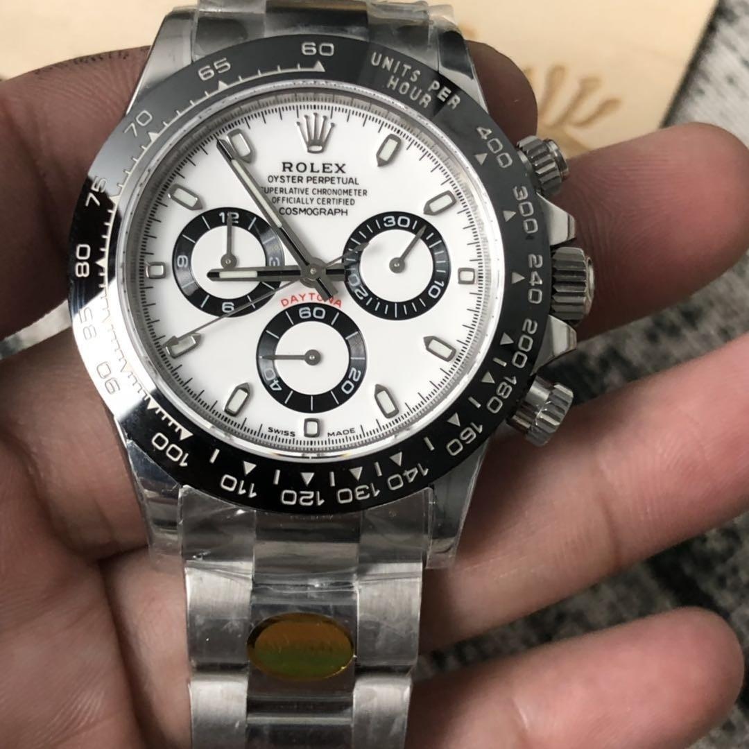 N Factory Rolex Panda Daytona V3 Versiyonu 4130 Mekanizmalı 904 Çelik — 1. fotoğraf