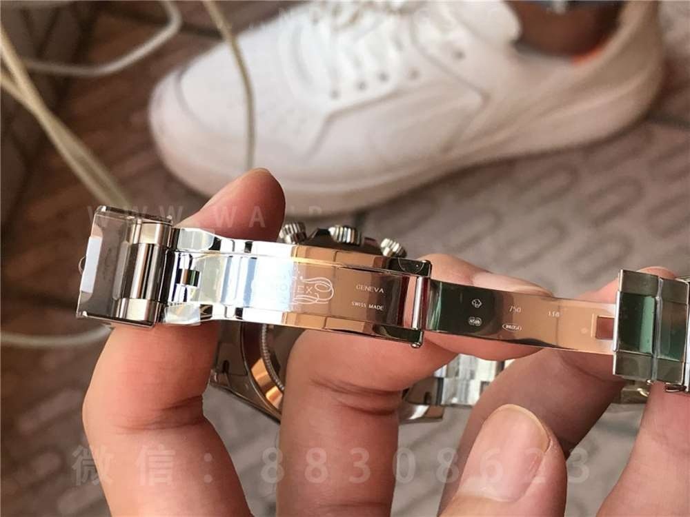 N Factory Rolex V4 Daytona 116509 «gümüş kadran kırmızı akrep-yelkovan» işçilik incelemesi — 22. fotoğraf