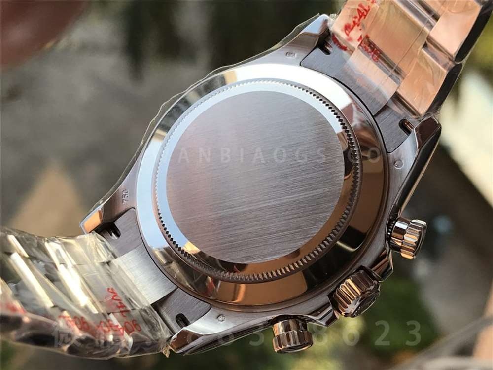 N Factory Rolex V4 Daytona 116509 «gümüş kadran kırmızı akrep-yelkovan» işçilik incelemesi — 23. fotoğraf