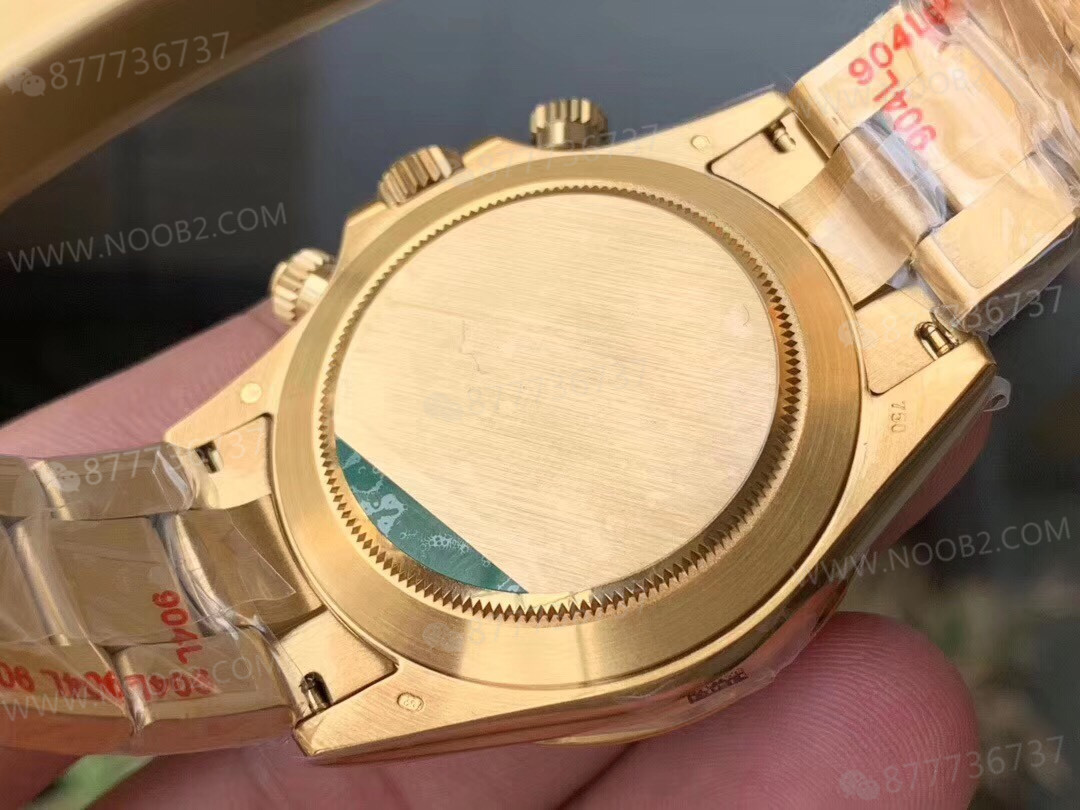 N Factory Rolex yeşil-altın Daytona 4130 mekanizmalı V3 versiyonu — 8. fotoğraf