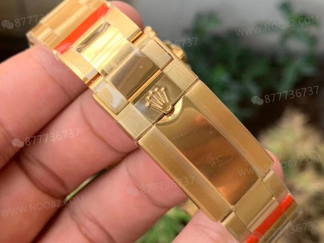 N Factory Rolex yeşil-altın Daytona 4130 mekanizmalı V3 versiyonu — 9. fotoğraf