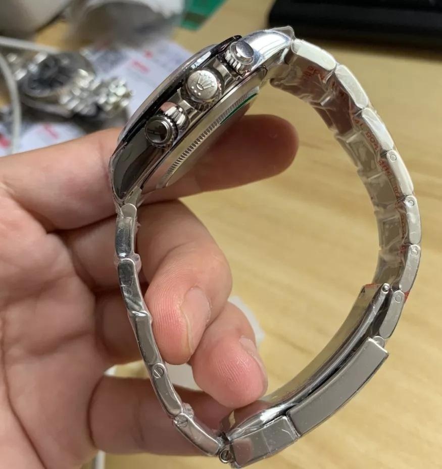 N Factory V2 Versiyonu Rolex Daytona Panda: 904 Çelik, 4130 Mekanizma ve Göze Daha Hoş Gelen Tali Kadranlar — 9. fotoğraf