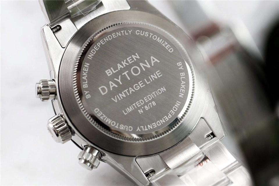 N Factory ve IPK Ortaklığıyla Özel Üretim Rolex Daytona Paul Newman Blaken Replika Saat — 12. fotoğraf