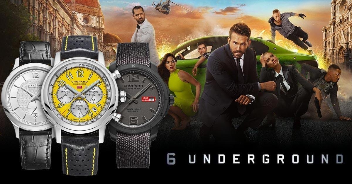 6 Underground'daki Chopard Saatleri