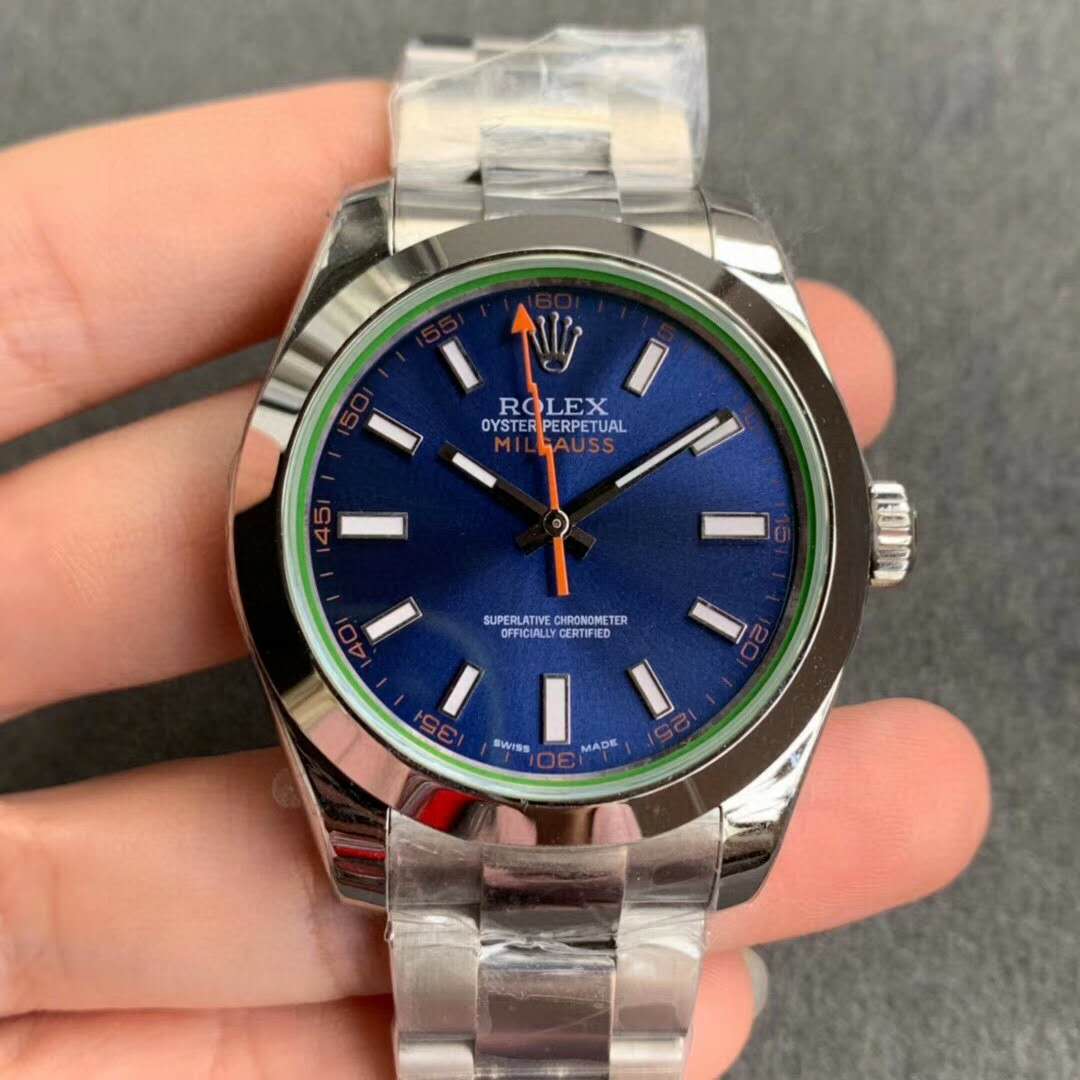 Noob Factory Rolex Milgauss Mavi