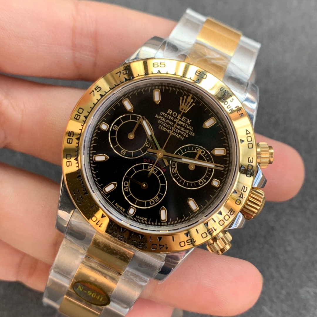 Noob fabrikasından yeni altın/çelik Daytona saatleri — 6. fotoğraf