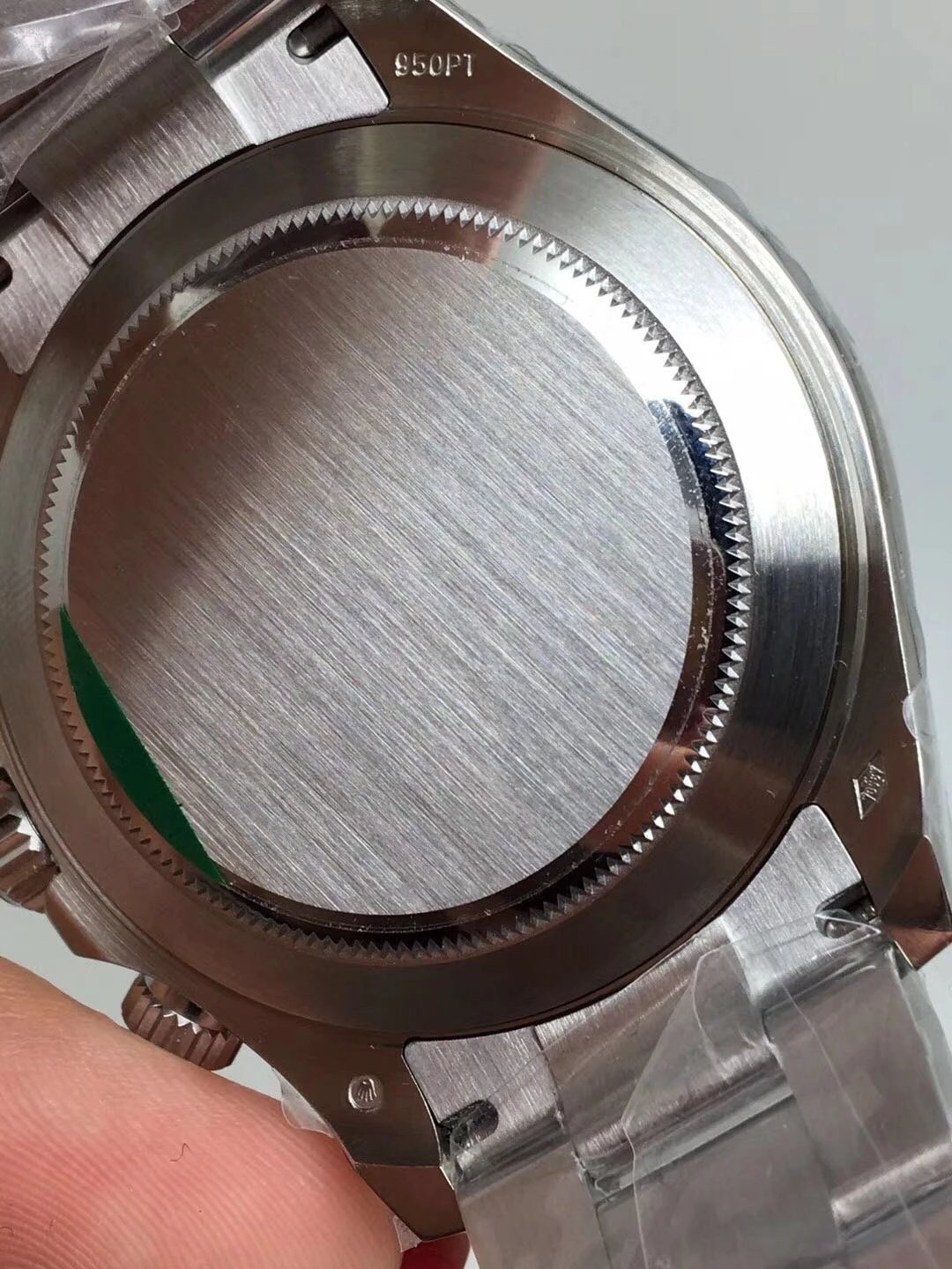 Noob Rolex Daytona Buz Mavisi Kasa Arkası