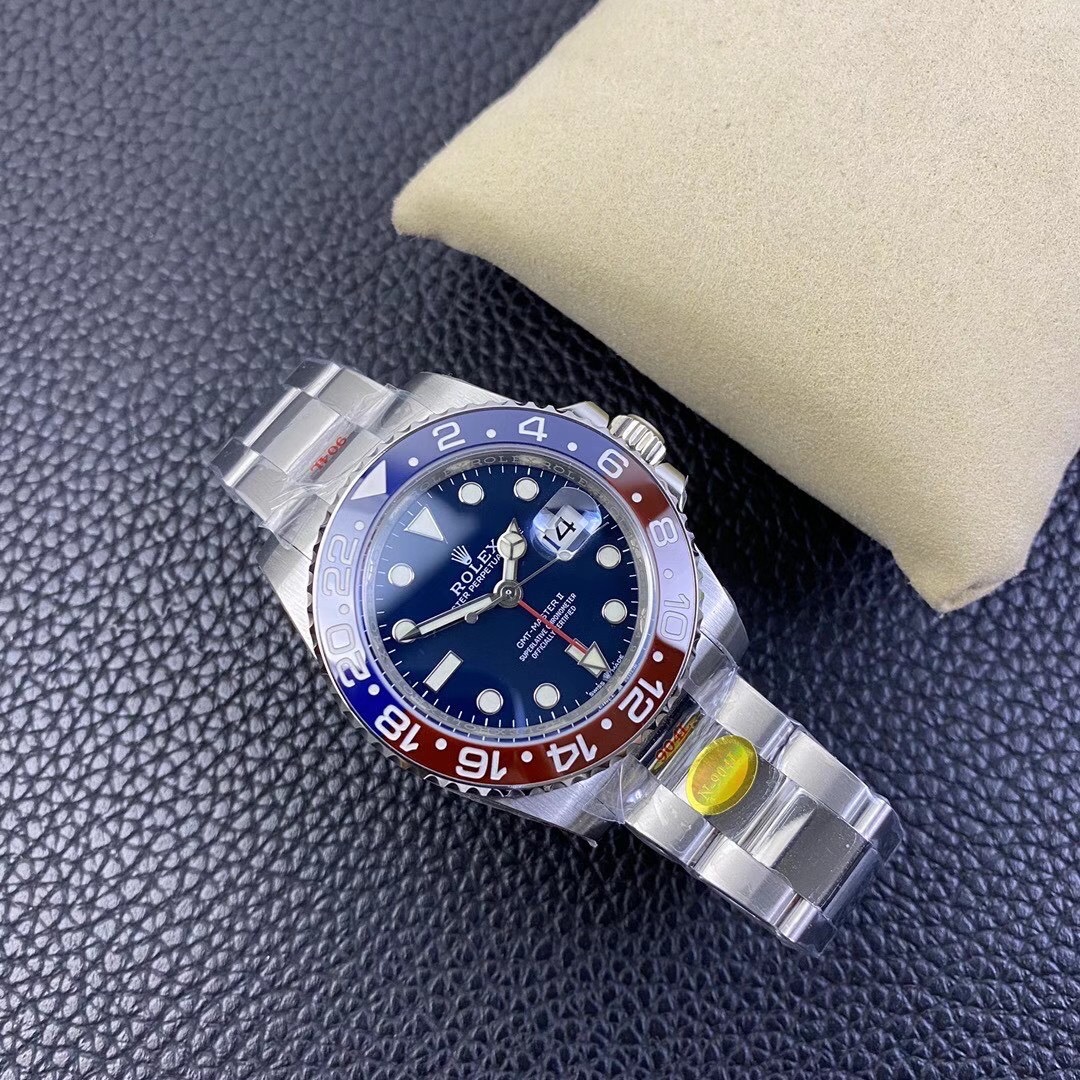 Replika Rolex GMT-Master 126719 Mavi