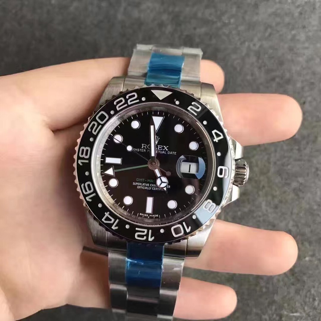 Replika Rolex GMT Master II Siyah Saat