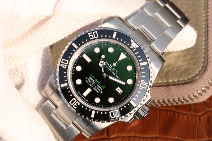 Replika Rolex Sea-Dweller D-Green Saat