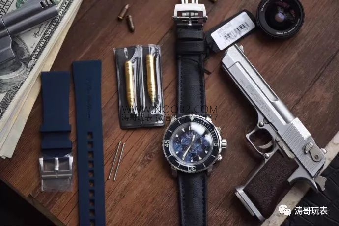 OM Factory Blancpain Fifty Fathoms 5085F çok fonksiyonlu dalış saati - orijinal karşılaştırmalı inceleme — 3. fotoğraf