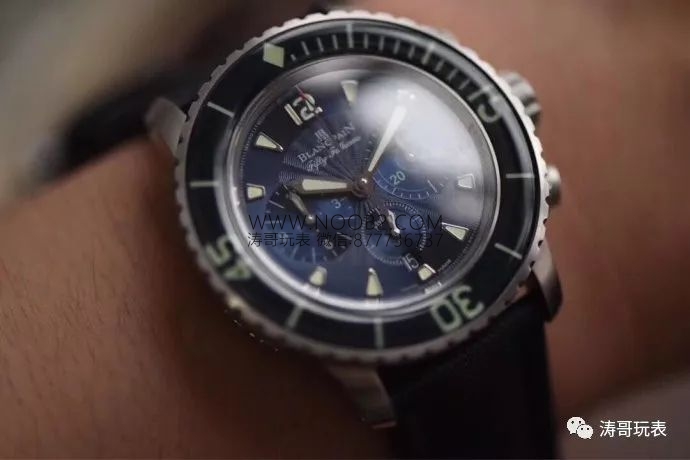 OM Factory Blancpain Fifty Fathoms 5085F çok fonksiyonlu dalış saati - orijinal karşılaştırmalı inceleme — 11. fotoğraf