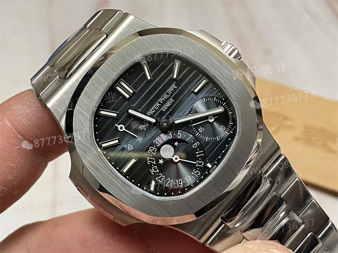 OME Factory Patek Philippe 5712 Nautilus tam modifiyeli, tek seferde bitmiş üst düzey versiyon — 6. fotoğraf