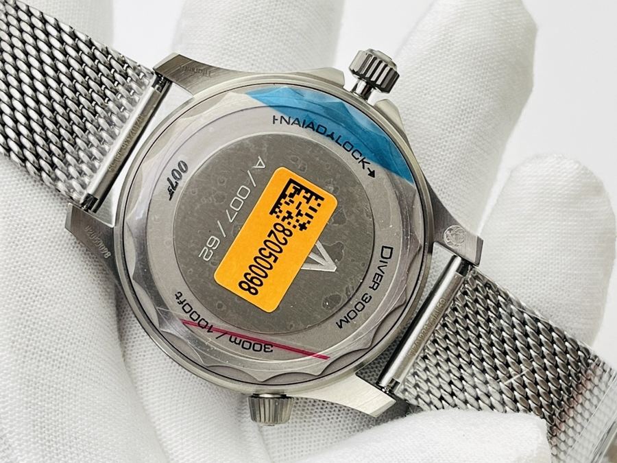 OR Factory Omega anodize alüminyum metal 007 filmi «No Time to Die» temalı saat — 5. fotoğraf