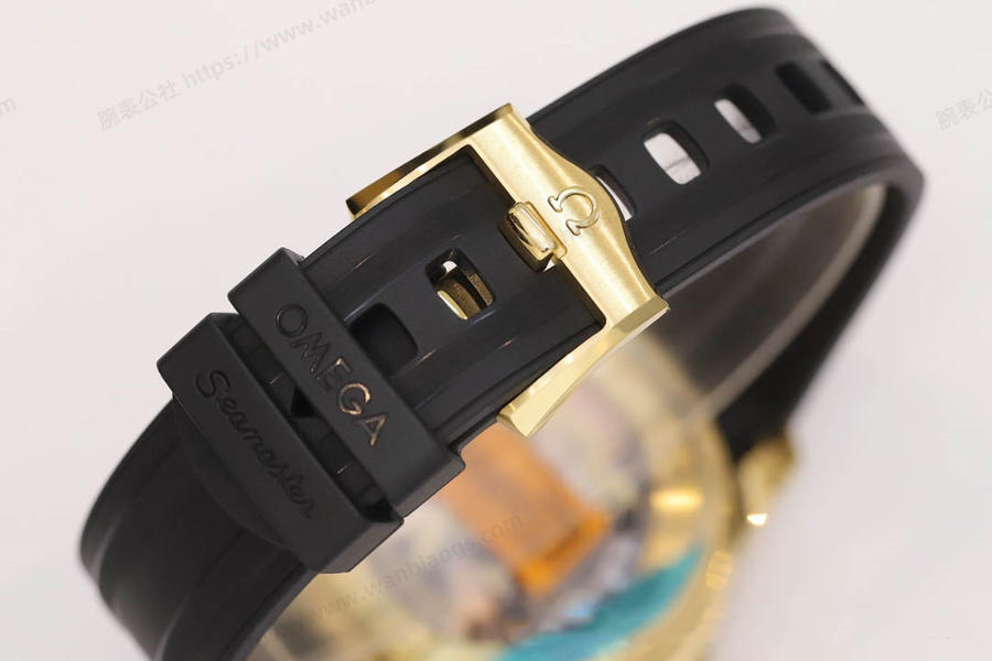 OR Factory Omega Seamaster serisi altın versiyon Queen's Messenger saat incelemesi — 7. fotoğraf