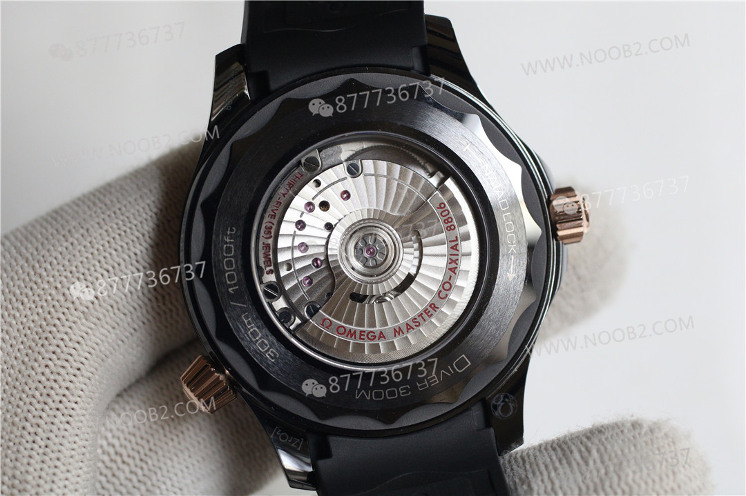 OR Factory Omega tam seramik Seamaster 300 rose gold, 8806 mekanizmalı: almaya değer mi? — 18. fotoğraf