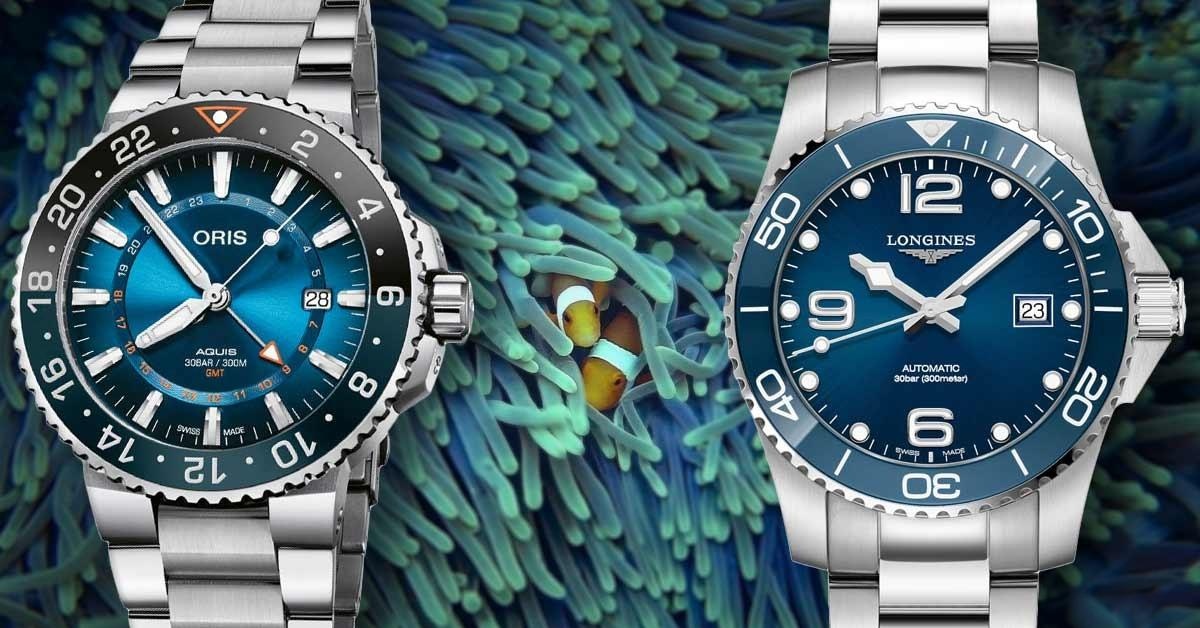 Oris Aquis VS Longines Hydroconquest