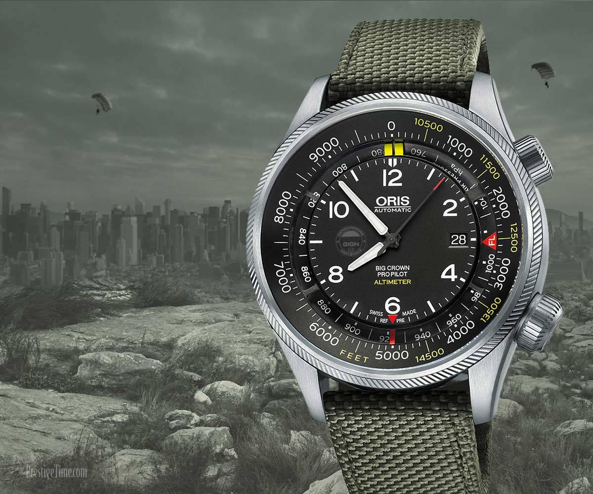 Oris ProPilot mechanical Almitemer Gauge Saat