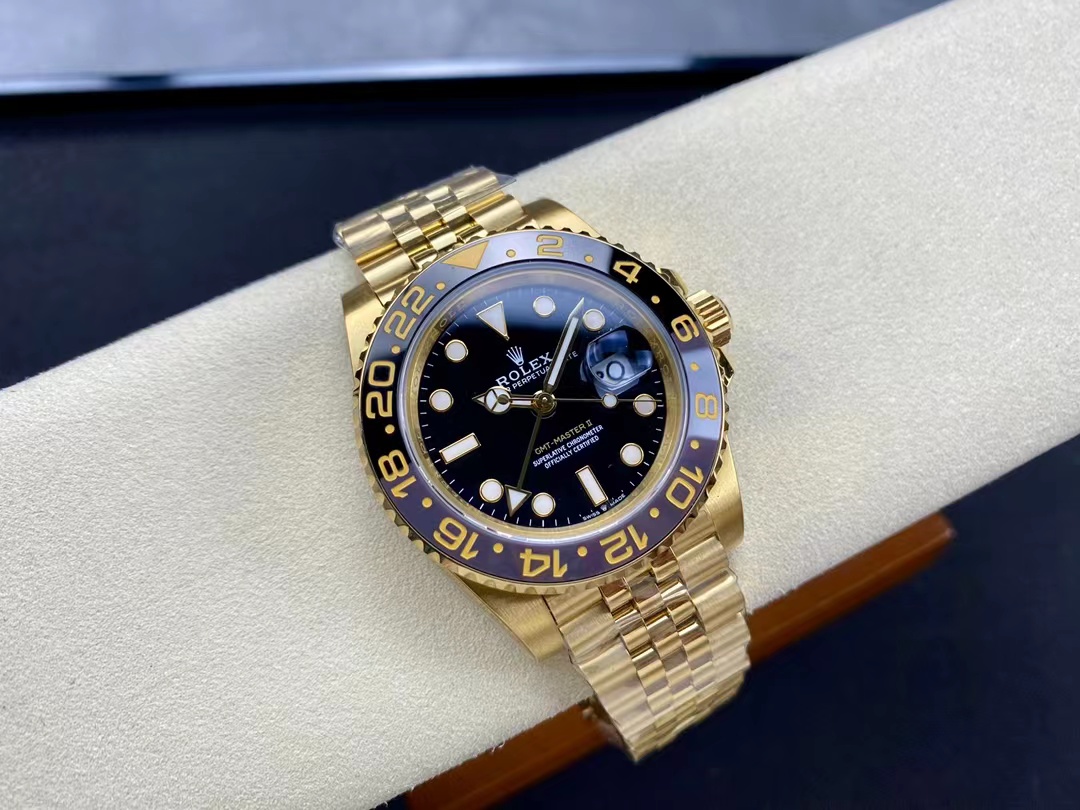 Rolex GMT-Master II 126718GRNR Altın Replika