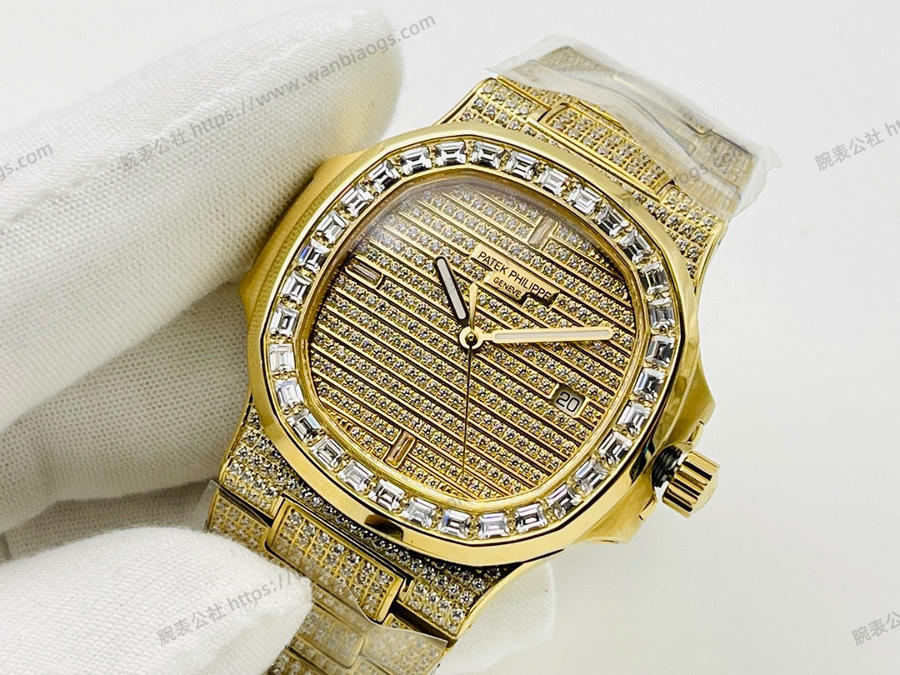 PFF Factory Patek Philippe 5711/1A Nautilus Elmas Taşlı Full Star — 1. fotoğraf