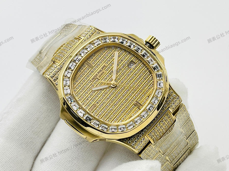 PFF Factory Patek Philippe 5711/1A Nautilus Elmas Taşlı Full Star — 2. fotoğraf