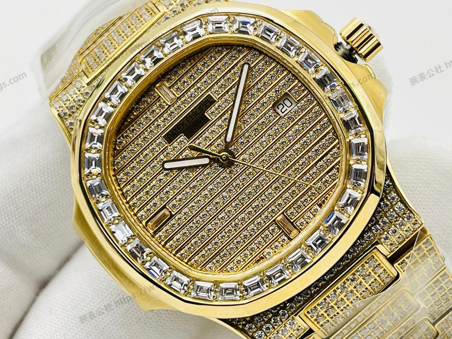PFF Factory Patek Philippe 5711/1A Nautilus Elmas Taşlı Full Star — 3. fotoğraf