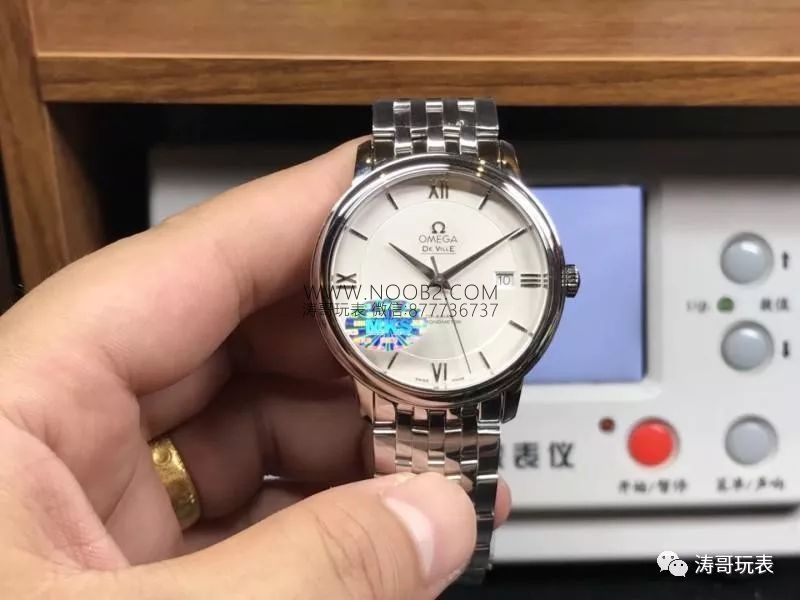 Popüler klasik saat MKS Factory Omega De Ville 39,5 mm orijinal karşılaştırmalı inceleme — 13. fotoğraf