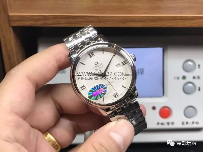 Popüler klasik saat MKS Factory Omega De Ville 39,5 mm orijinal karşılaştırmalı inceleme — 14. fotoğraf