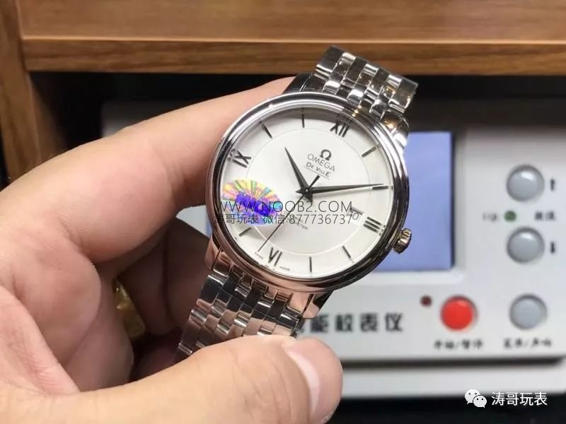 Popüler klasik saat MKS Factory Omega De Ville 39,5 mm orijinal karşılaştırmalı inceleme — 15. fotoğraf