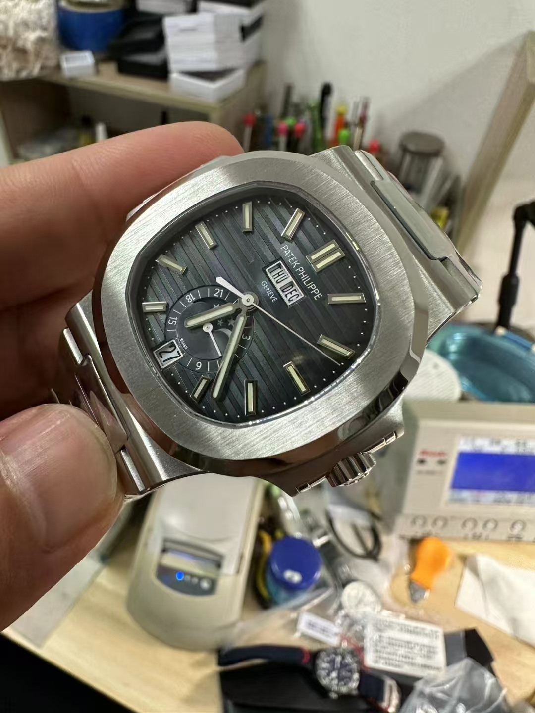 Replika Patek Philippe Yıllık Takvim 5726