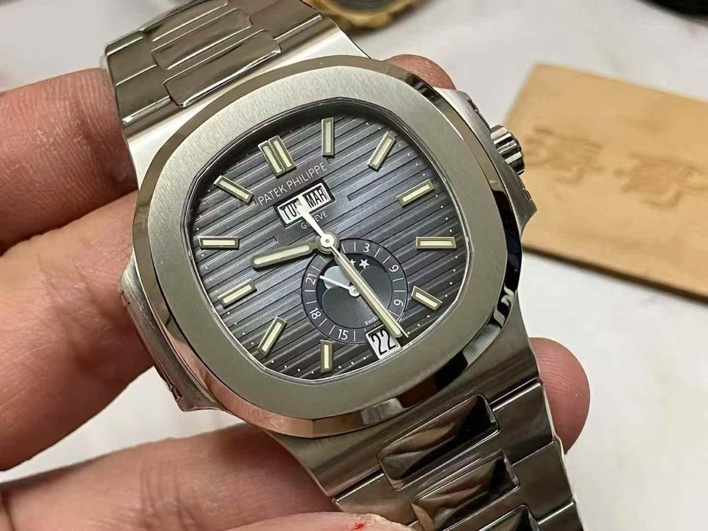 PPF Factory Patek Philippe 5726 Nautilus işçiliği nasıl? Orijinaline benzerliği ne kadar? — 2. fotoğraf