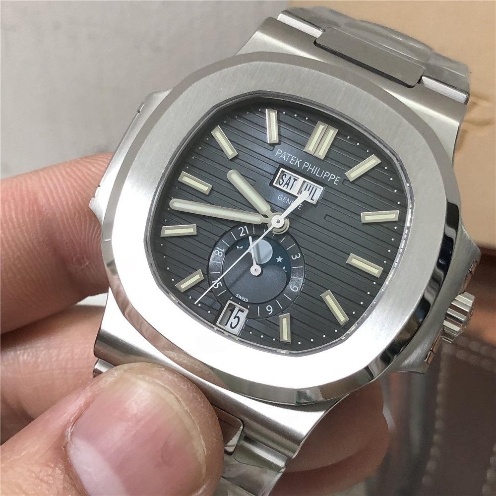 PPF Factory Patek Philippe 5726 Nautilus yıllık takvim ay evreli modelin orijinale yakınlığı nasıl? — 3. fotoğraf