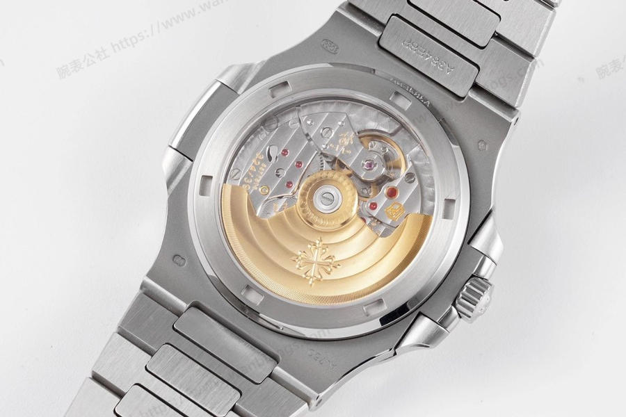 PPF Factory Patek Philippe Sport Elegance serisi 5711/1A 010 gri-mavi elmas kakmalı Nautilus kol saati incelemesi — 7. fotoğraf