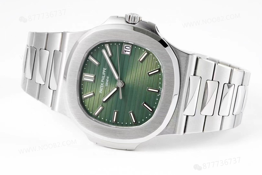 PPF Factory Patek Philippe zeytin yeşili kadranlı Nautilus 5711 - 330 mekanizmasına yükseltildi — 7. fotoğraf