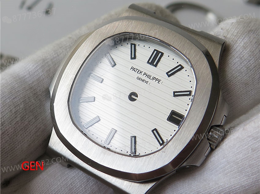 PPF Factory V3 Patek Philippe 5719/10G-010 Beyaz Altın Nautilus Yıldız Kaplı Kadran Kol Saati — 4. fotoğraf