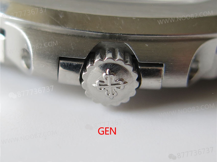 PPF Factory V3 Patek Philippe 5719/10G-010 Beyaz Altın Nautilus Yıldız Kaplı Kadran Kol Saati — 35. fotoğraf