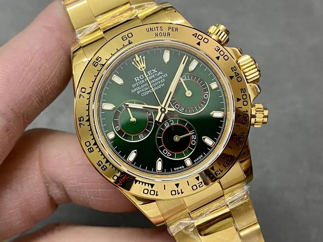 QF Factory Rolex Daytona, 174 gram ağırlık, altın kaplama yükseltmeye uygun — 4. fotoğraf