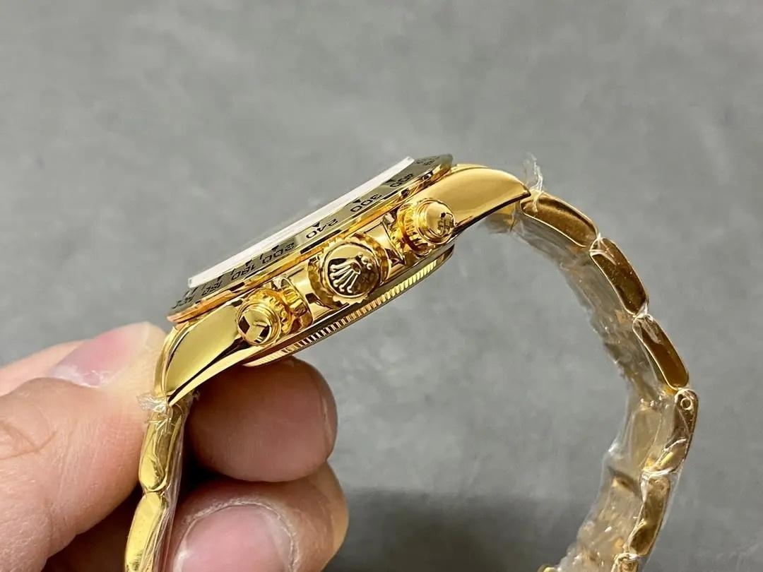 QF Factory Rolex Daytona, 174 gram ağırlık, altın kaplama yükseltmeye uygun — 7. fotoğraf