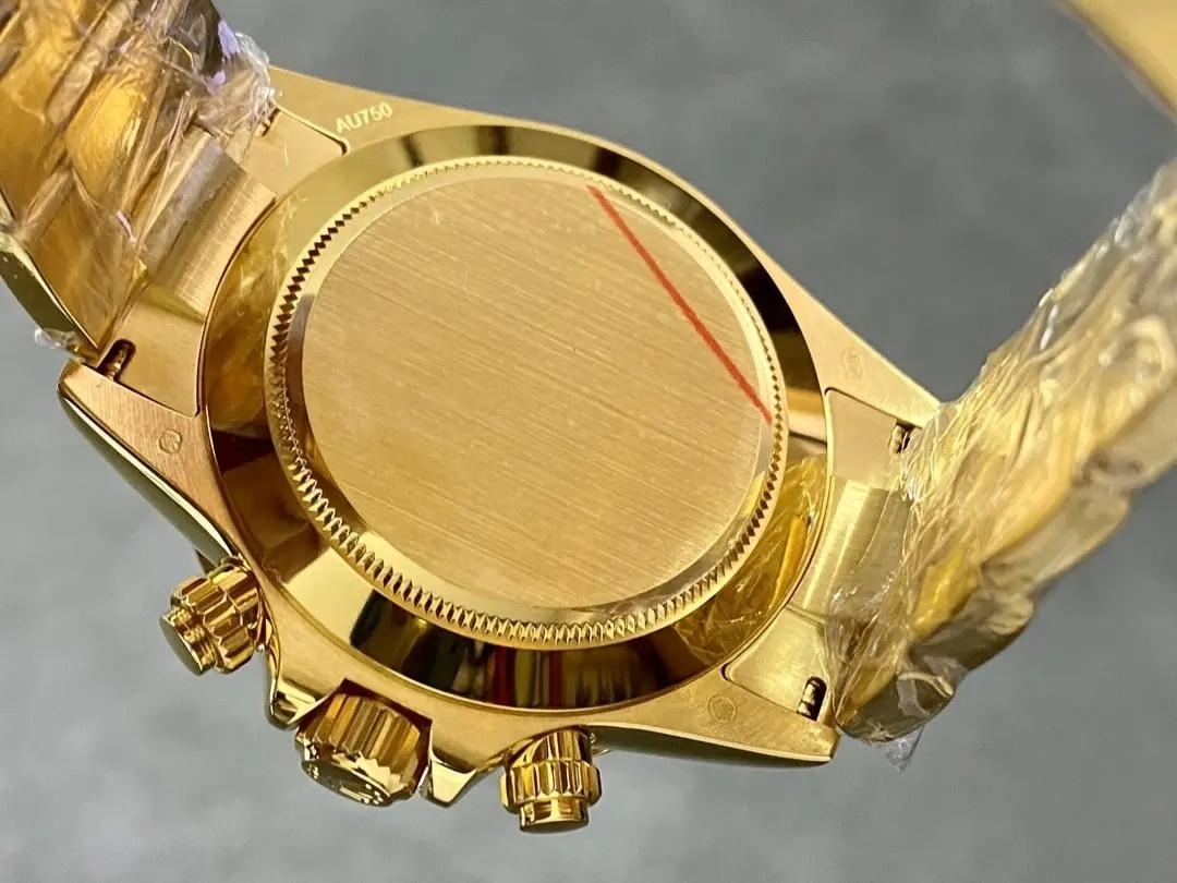 QF Factory Rolex Daytona, 174 gram ağırlık, altın kaplama yükseltmeye uygun — 8. fotoğraf