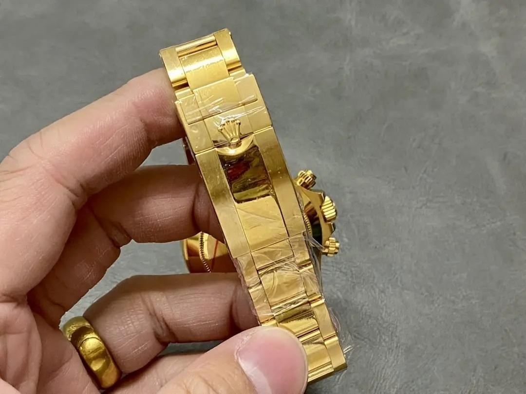 QF Factory Rolex Daytona, 174 gram ağırlık, altın kaplama yükseltmeye uygun — 9. fotoğraf