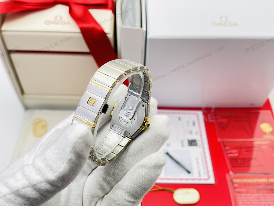 QTQ Factory Omega Xiaohongshu popüler modeli, dördüncü nesil Constellation ölümsüz klasik model — 5. fotoğraf