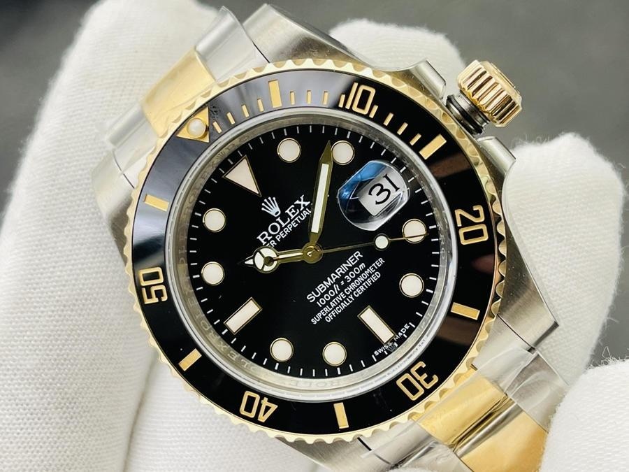 QTQ Factory Rolex Submariner Serisi 18K Altın Kaplama Model — 3. fotoğraf