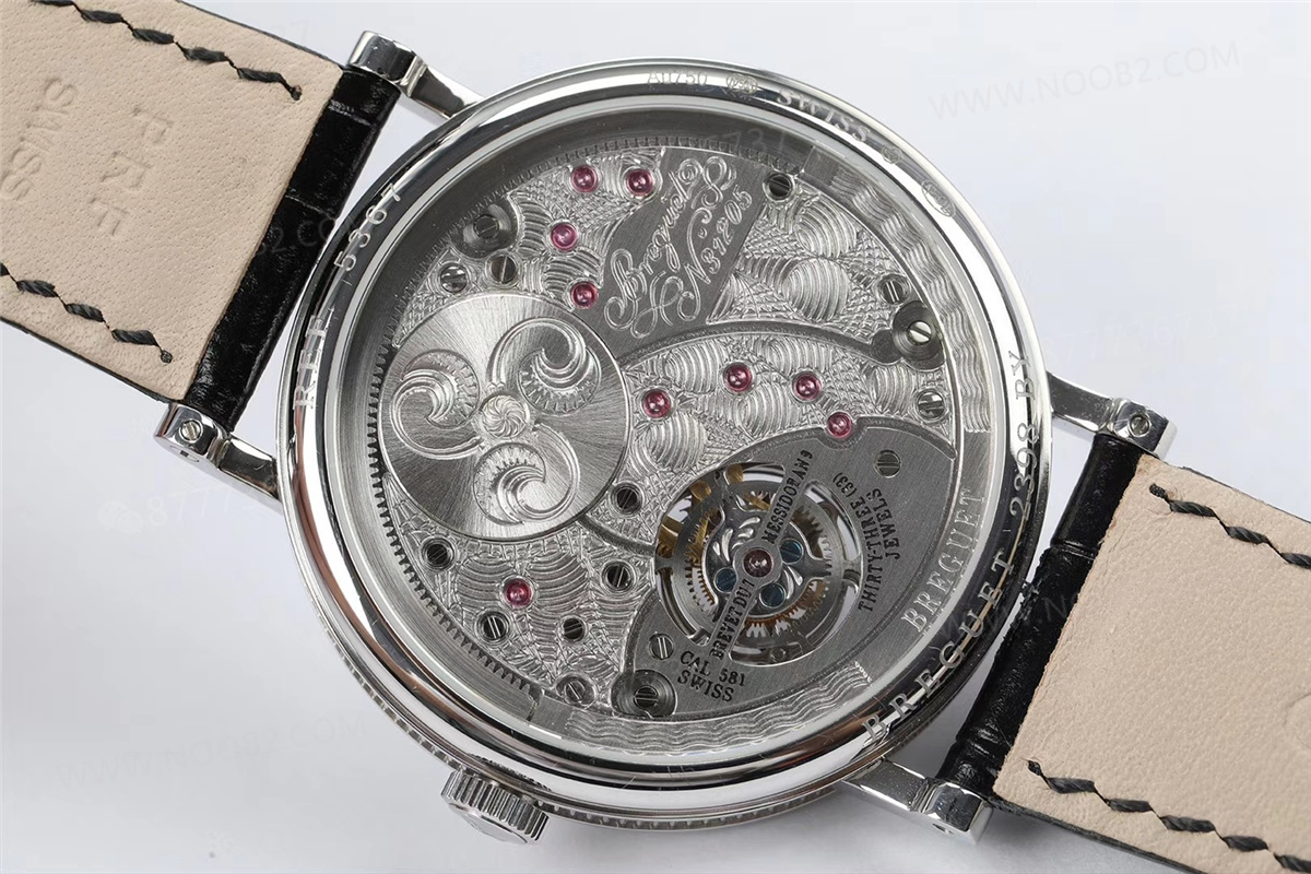 R8 Breguet 5 kadran konumu tourbillon 5367 beyaz kadran — 7. fotoğraf