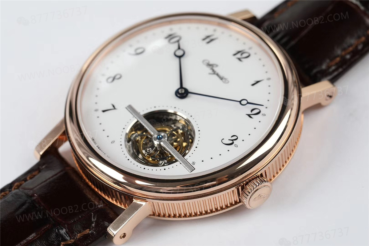 R8 Breguet 5 saat konumu tourbillon 5367 beyaz kadran altın kasa — 5. fotoğraf