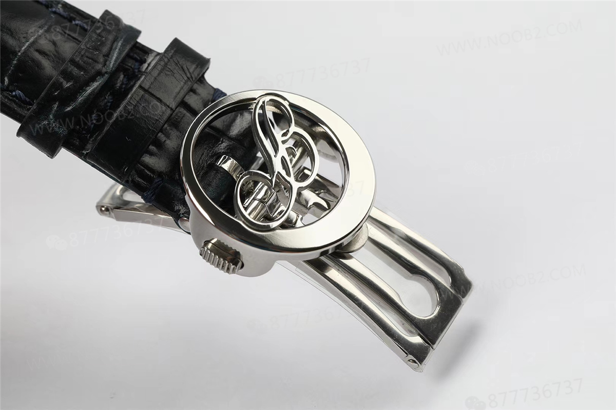 R8 Breguet 5367 Saat 5 Konumu Tourbillon Mavi Kadran — 8. fotoğraf
