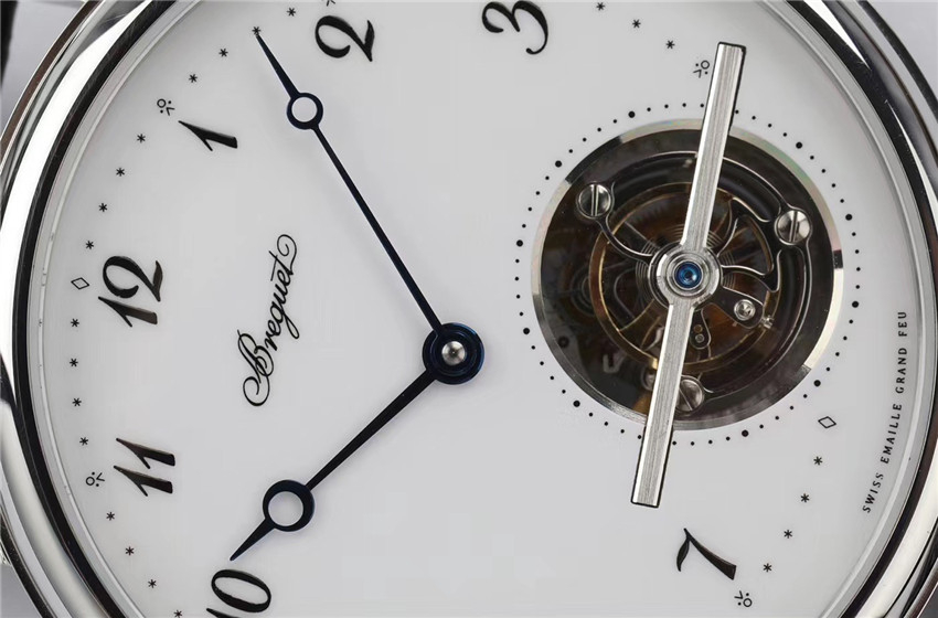 R8 Factory yeni Breguet 5367 Tourbillon Classique klasik seri ultra ince kol saati — 8. fotoğraf