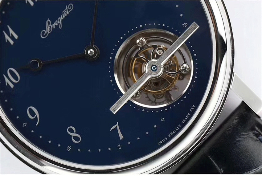 R8 Factory yeni Breguet 5367 Tourbillon Classique klasik seri ultra ince kol saati — 9. fotoğraf