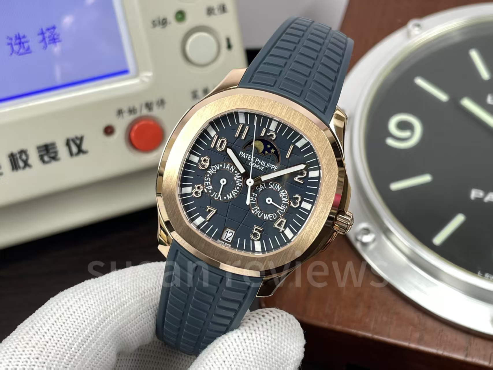 Replika Patek Philippe 5261 Mavi Kadran