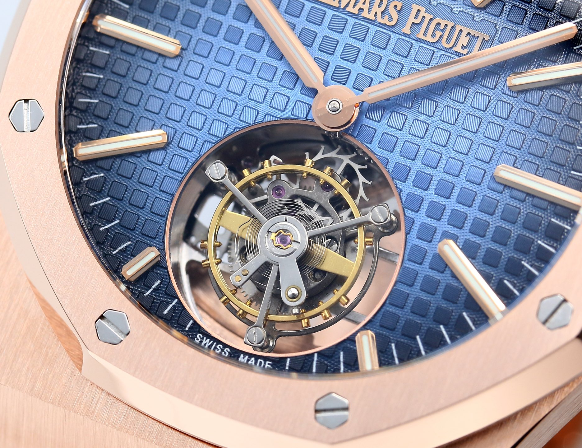 Replika dünyasının zirve yapımı! BBS Factory 2025 gururla sunar — Audemars Piguet Royal Oak otomatik kurulumlu uçan tourbillon kol saati — 106. fotoğraf