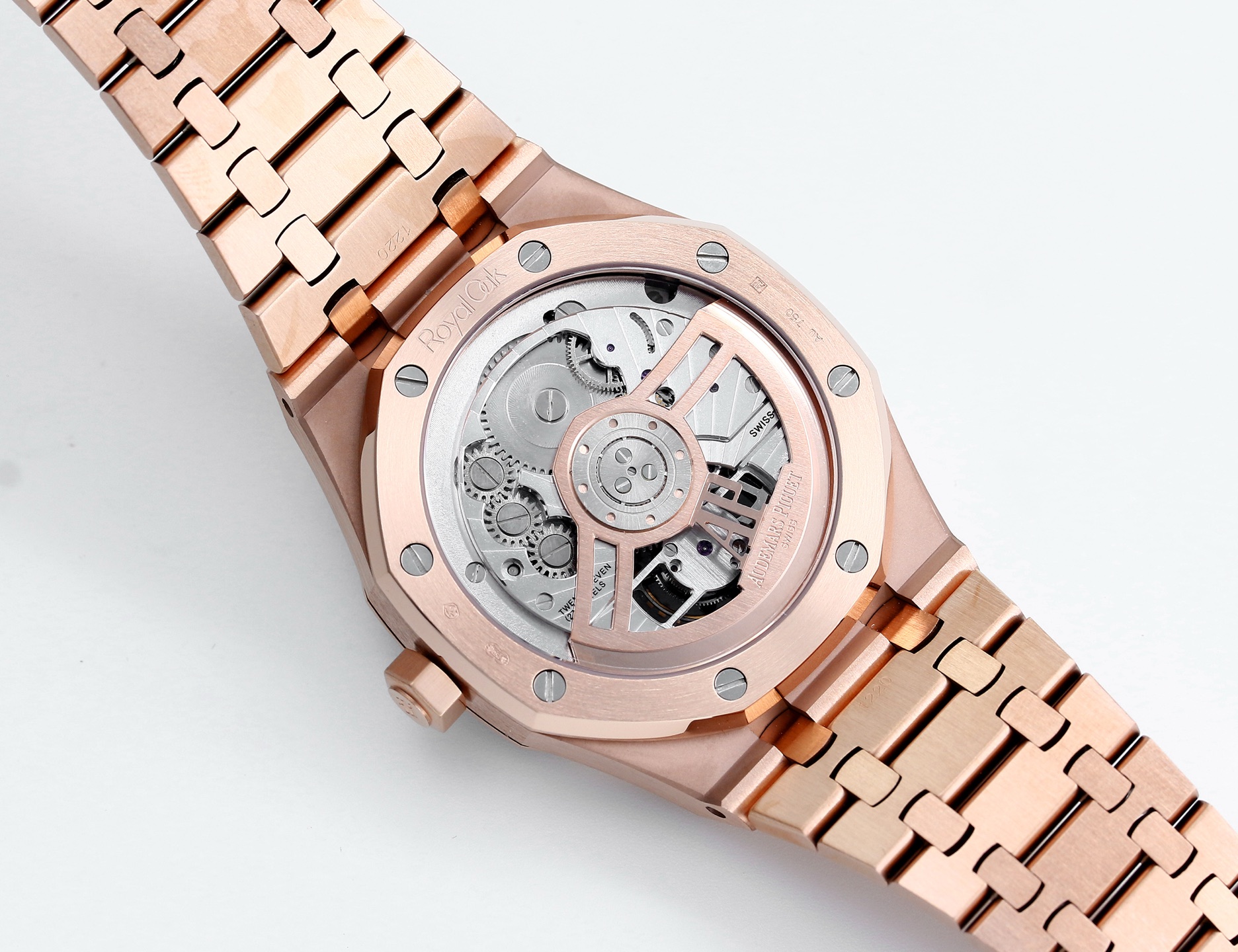 Replika dünyasının zirve yapımı! BBS Factory 2025 gururla sunar — Audemars Piguet Royal Oak otomatik kurulumlu uçan tourbillon kol saati — 110. fotoğraf